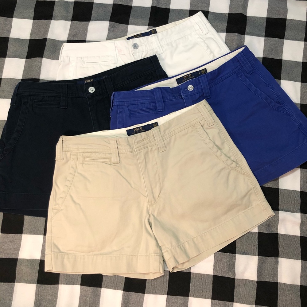 4 POLO Ralph Lauren Shorts